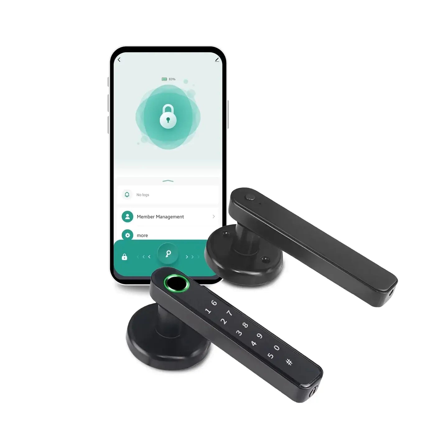 AZIOT Smart Handle Door Lock