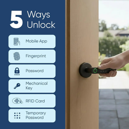 AZIOT Smart Handle Door Lock