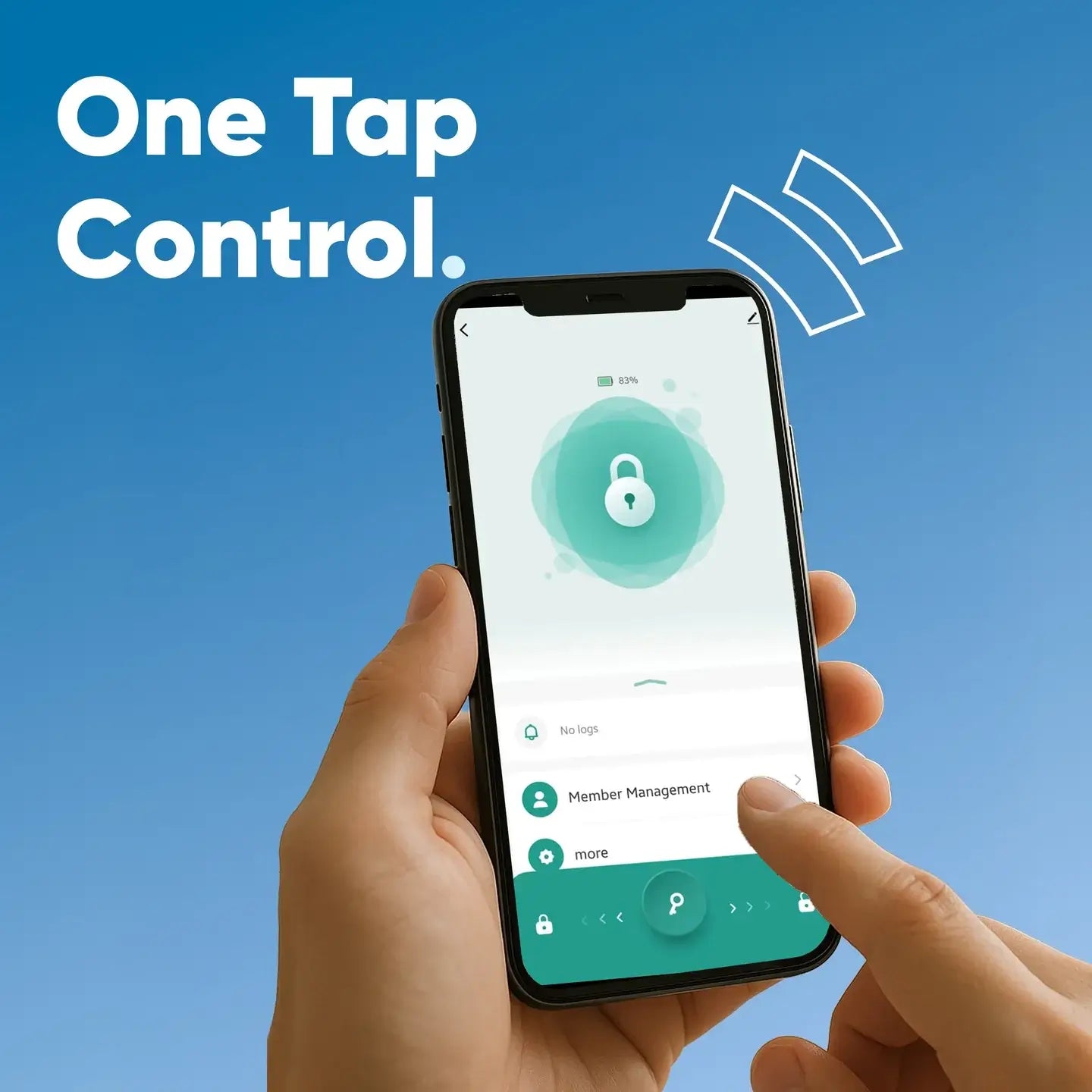 AZIOT Smart Handle Door Lock