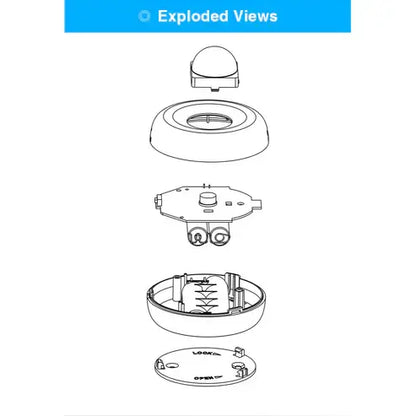 OKOS Smart Wi-Fi PIR Motion Sensor (AAA Battery + USB)