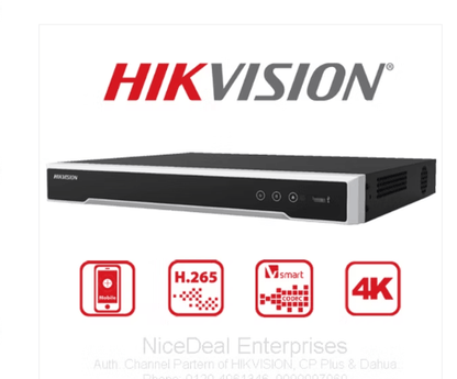 HIKVISION Pro 32 Channel 4K 2SATA H.265+