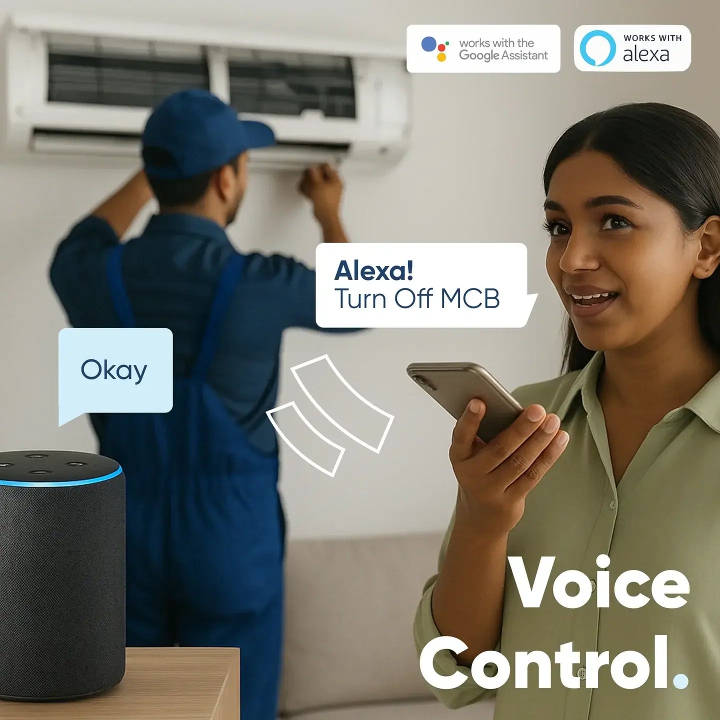 AZIOT Smart WiFi MCB 63A