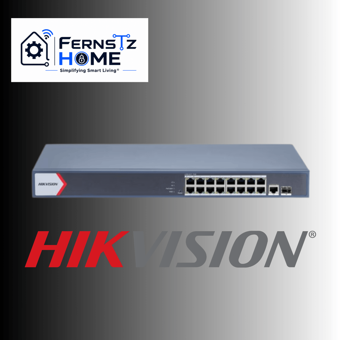Hikvision 24-Port PoE Switch