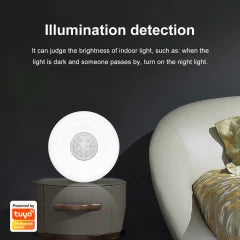 PST Wi-Fi Ceiling Motion & Light Sensor – 360° PIR, 6m Range