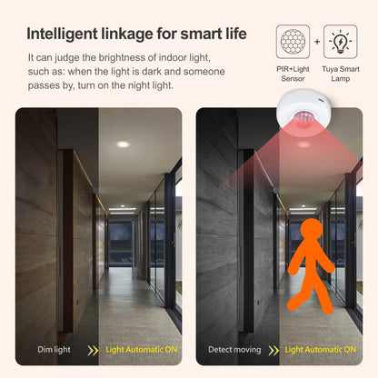 PST Wi-Fi Ceiling Motion & Light Sensor – 360° PIR, 6m Range