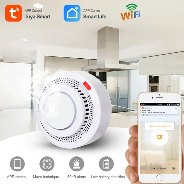 PST Wi-Fi Smoke Detector