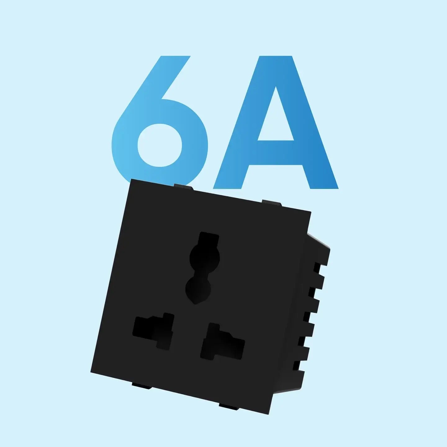 6A Modular Socket