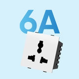 6A Modular Socket