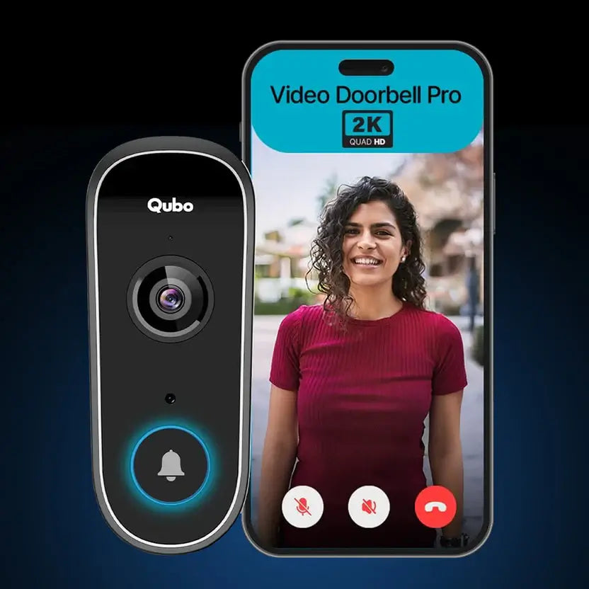 Qubo Smart Video Doorbell Pro 2K