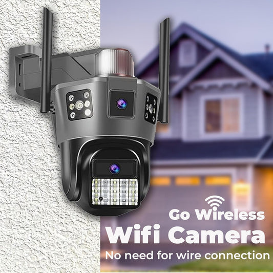 Golens WC15K 3MP HD Dual Lens WiFi PTZ Camera