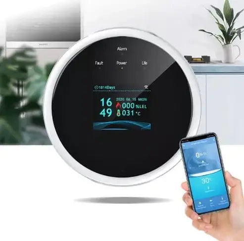 OKOS Wi-Fi Gas Detector with LCD