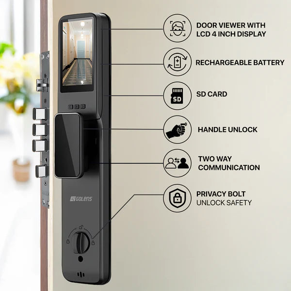 GOLENS X114 Smart Door Lock