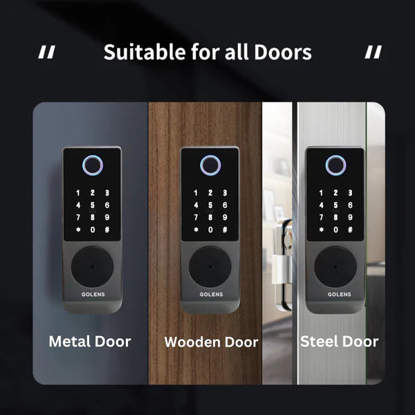 GOLENS X32 Smart Digital Rim Lock