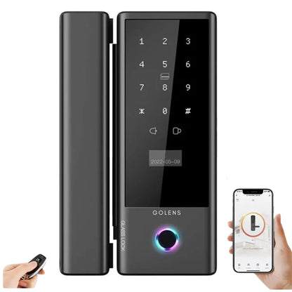 GOLENS X37 Smart BT Glass Door Lock