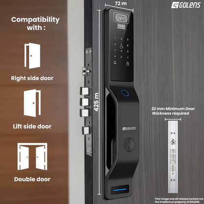 GOLENS X114 Smart Door Lock