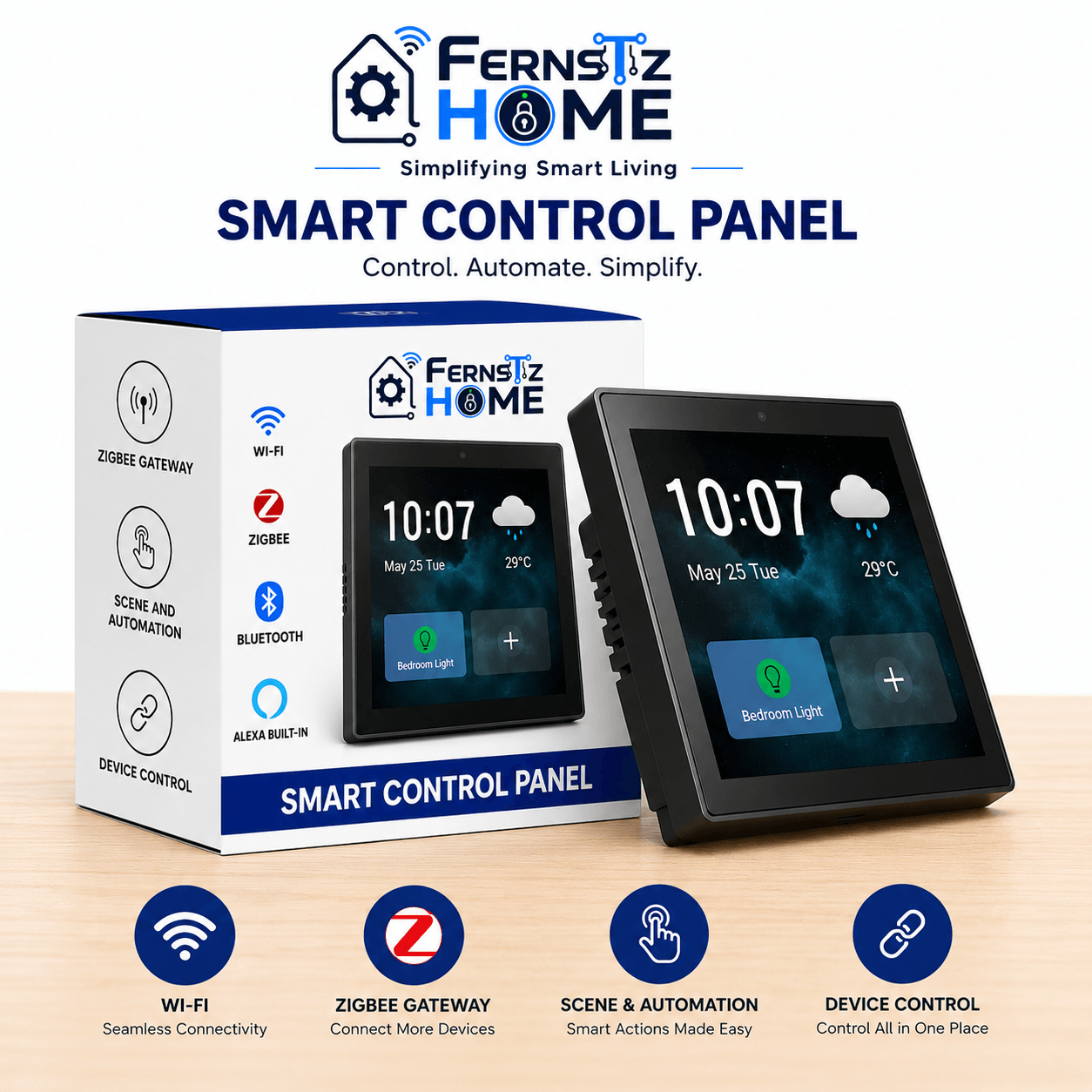 HOMEMATE 4" Smart Touch Panel