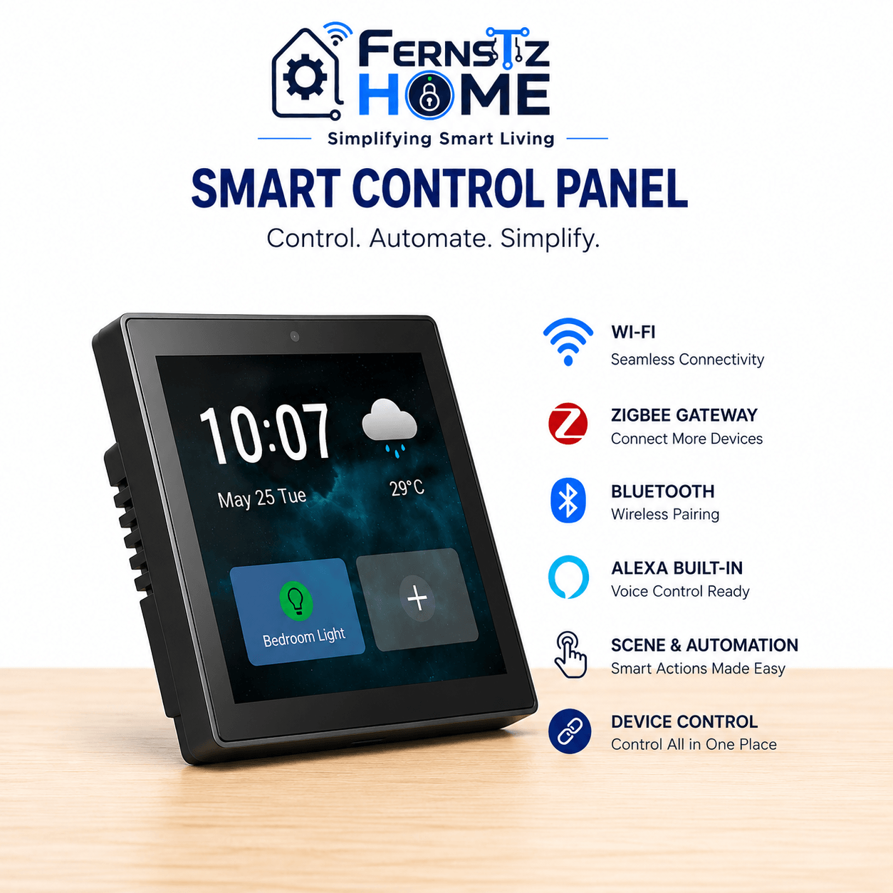 HOMEMATE 4" Smart Touch Panel