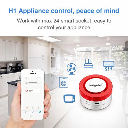 LEDGEBIT Wi-Fi Smart Security Kit