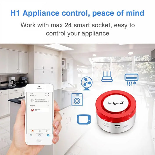 LEDGEBIT Wi-Fi Smart Security Kit