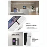 OKOS 3.5" Multi-Function Smart Touch Panel with 3-Gang Smart Switch – Wi-Fi