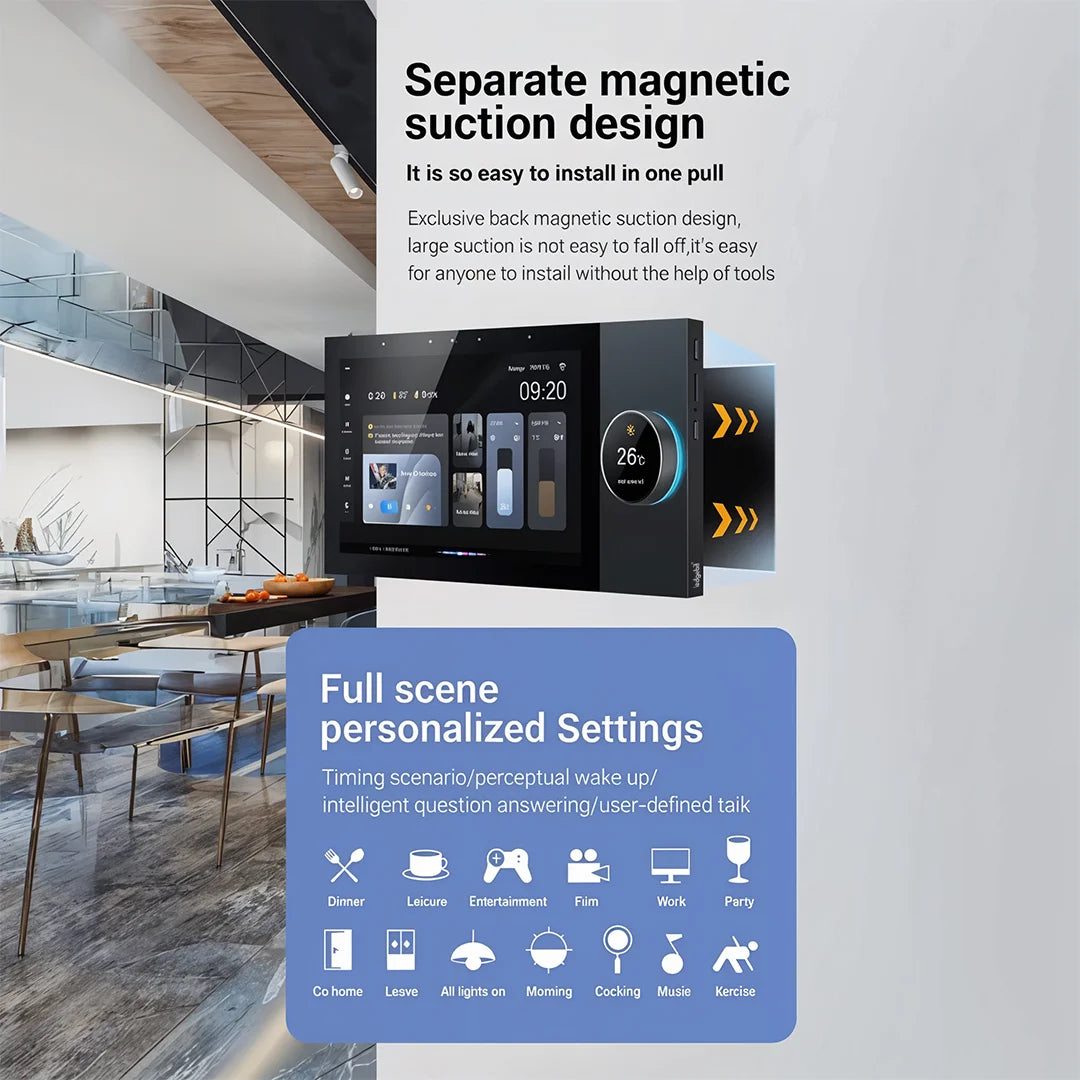 LEDGEBIT 7 " Smart Home Control Panel - Zigbee