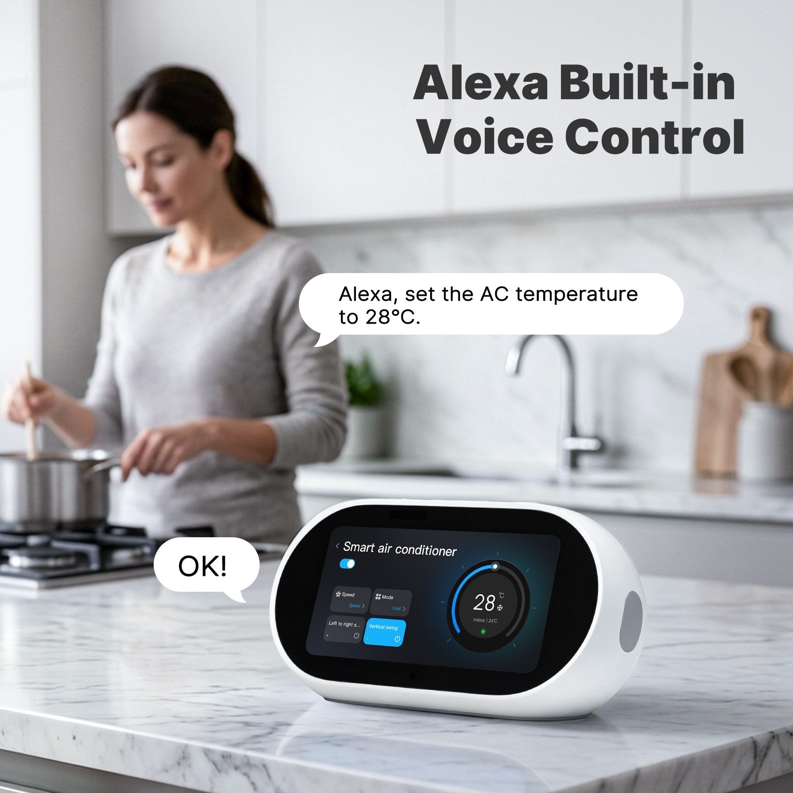 MOES TPL05-T1 smart home panel feature view