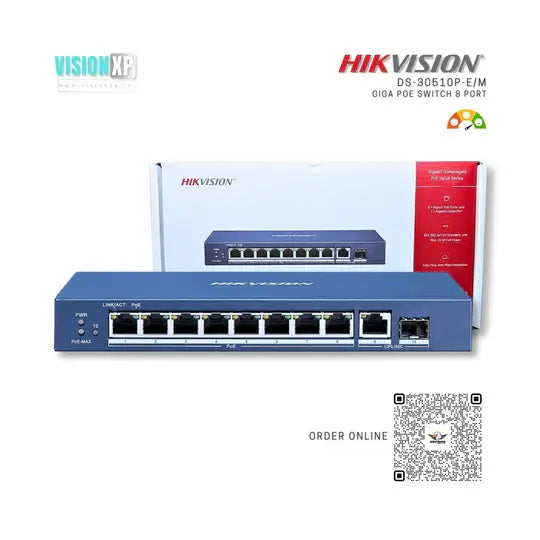 Hikvision 8-Port PoE Switch