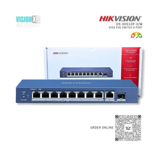 Hikvision 8-Port PoE Switch