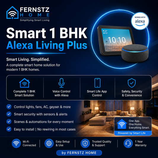 SMART 1 BHK Alexa Living Plus Package