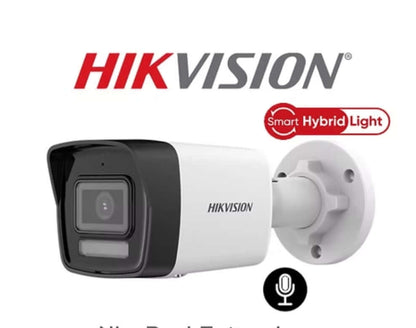 HIKVISION 4MP IP Bullet Camera (PoE, 4mm, 30m IR, Built-in Mic)