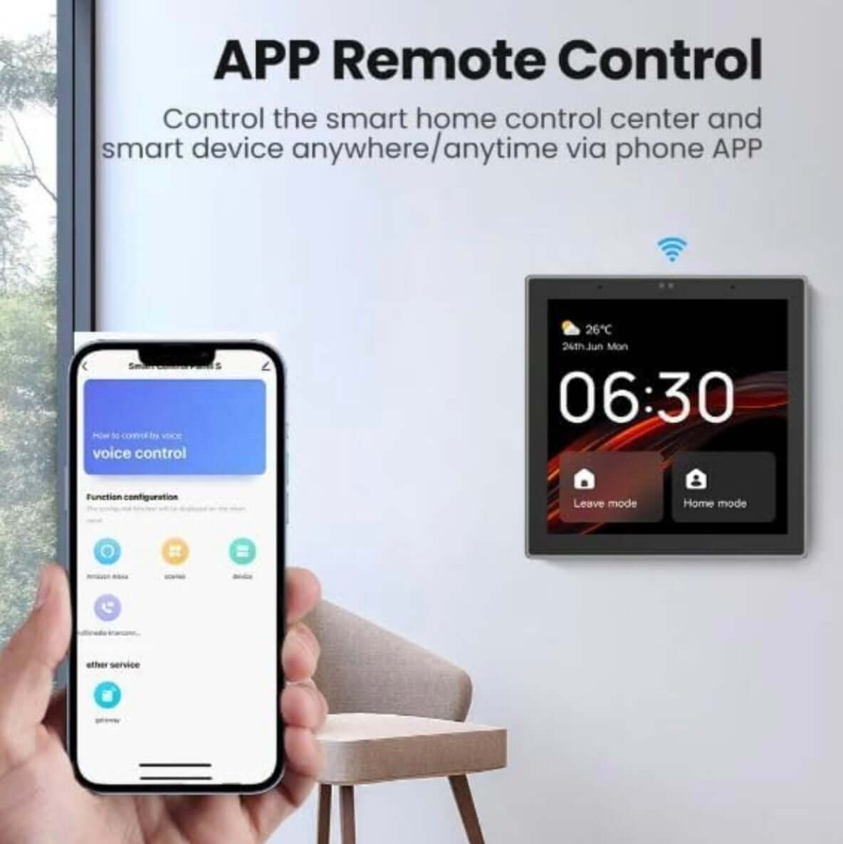 HOMEMATE 4" Smart Touch Panel