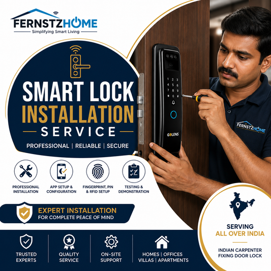 Smart Lock Installation Service -GOA