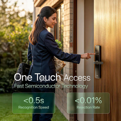 AZIOT Smart Fingerprint Door Lock