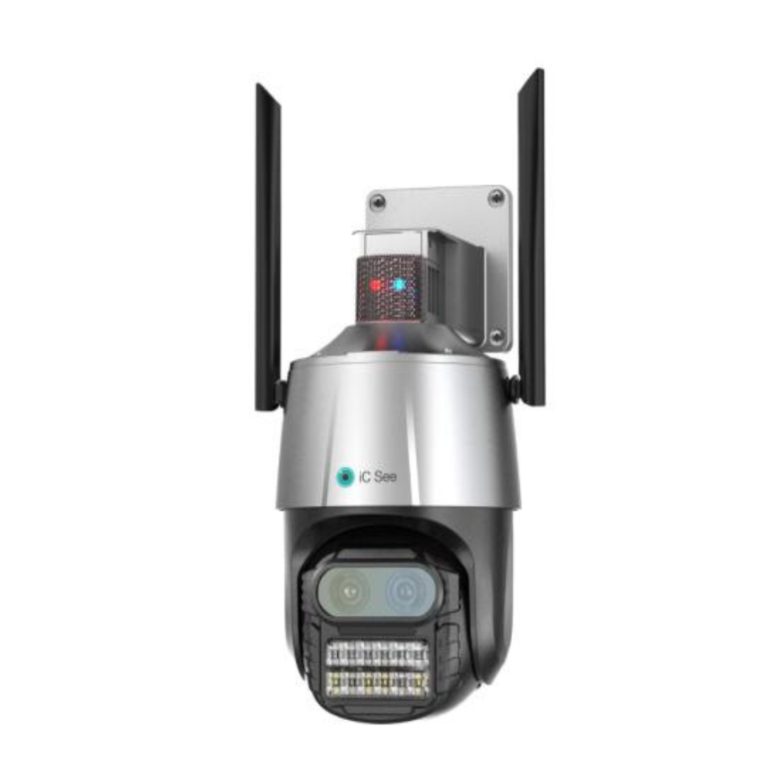 Golens V57 8MP Dual Lens WiFi CCTV Camera Dome PTZ Night Vision