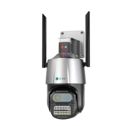 Golens V57 8MP Dual Lens WiFi CCTV Camera Dome PTZ Night Vision