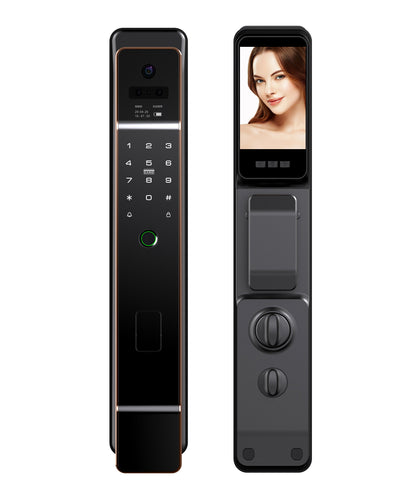 Golens X110Pro Smart Digital Door Lock 3D Facial Recognition Black